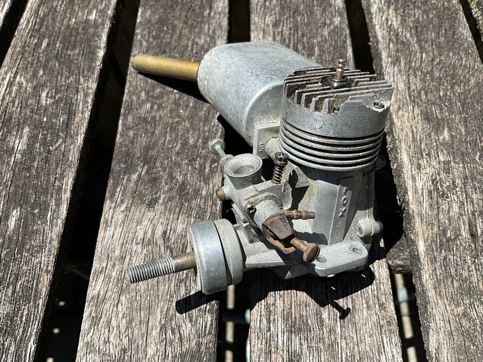 fox 40 model engine W Muffler