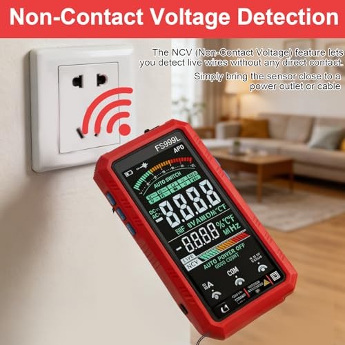 Digital Multimeter, FS999L Multimeter, USB Rechargeable Digital Multimeter –