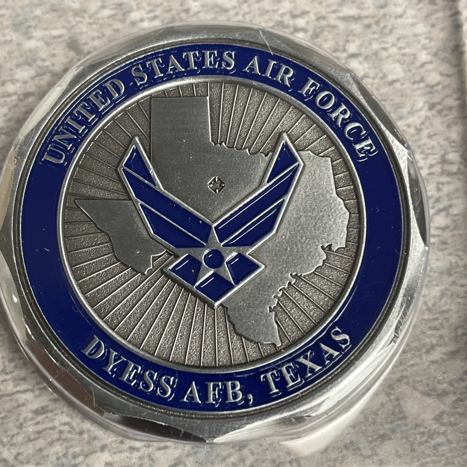 Coin - B1 Bomber Coin - Dyess AFB TX - New W Case Licensed