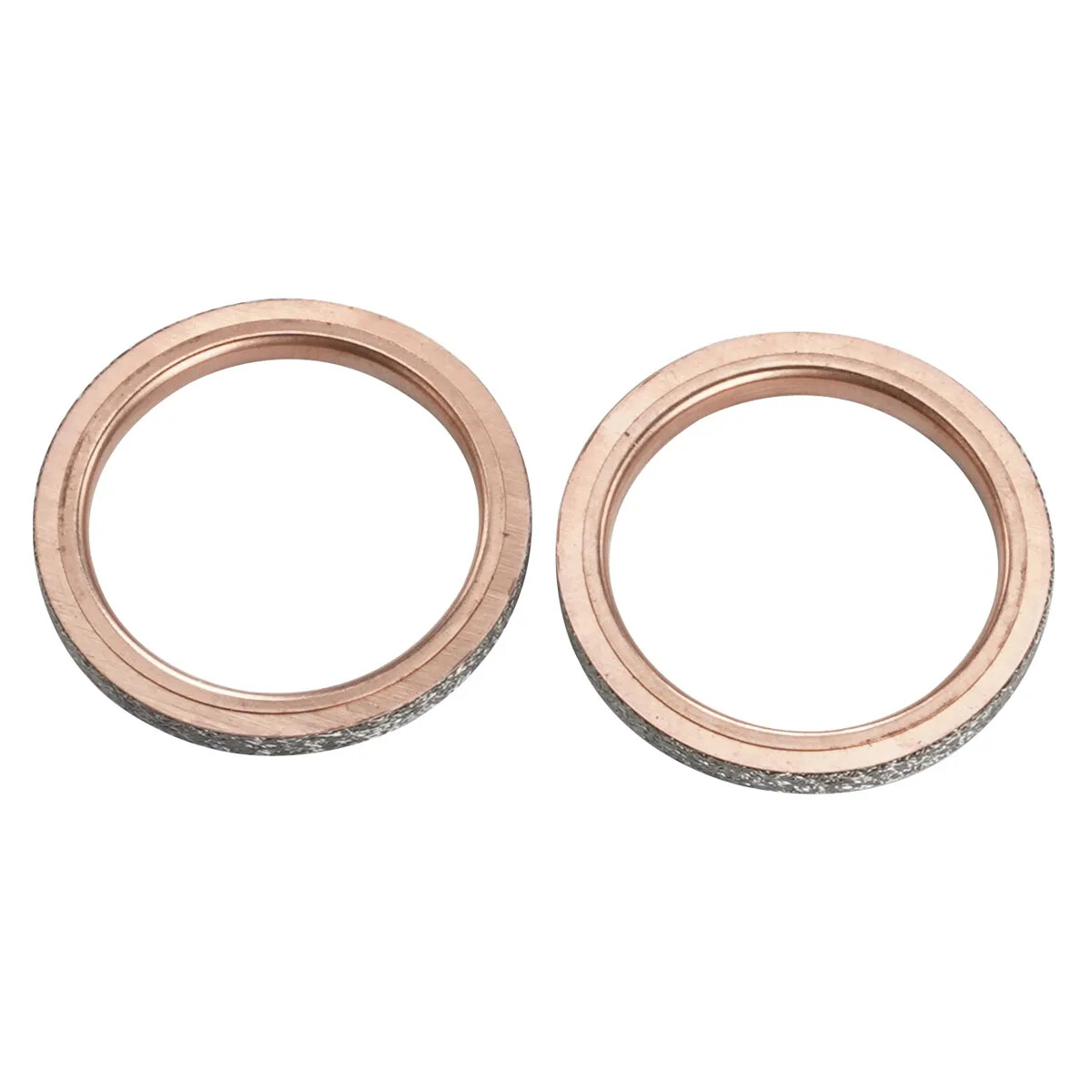 2pc 50MM Exhaust Pipe Gasket For Yamaha XT250 YFM450 SR400 XVZ1300 YFM250 YZ250