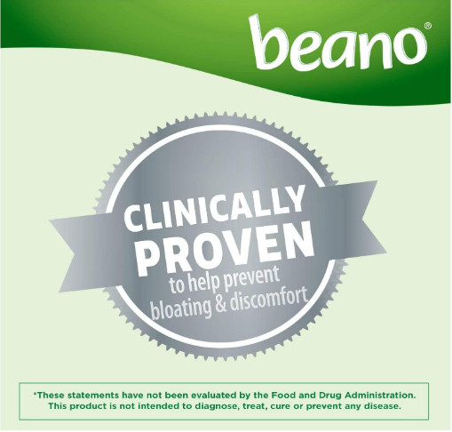 Beano Extra Strength Gas Relief Tablets 100 Count Vegetarian Antigas Support