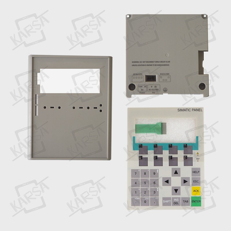 Plastic Cover for 6AV6641-0CA01-0AX0 OP77B Front and Back Case Housing + Keypad