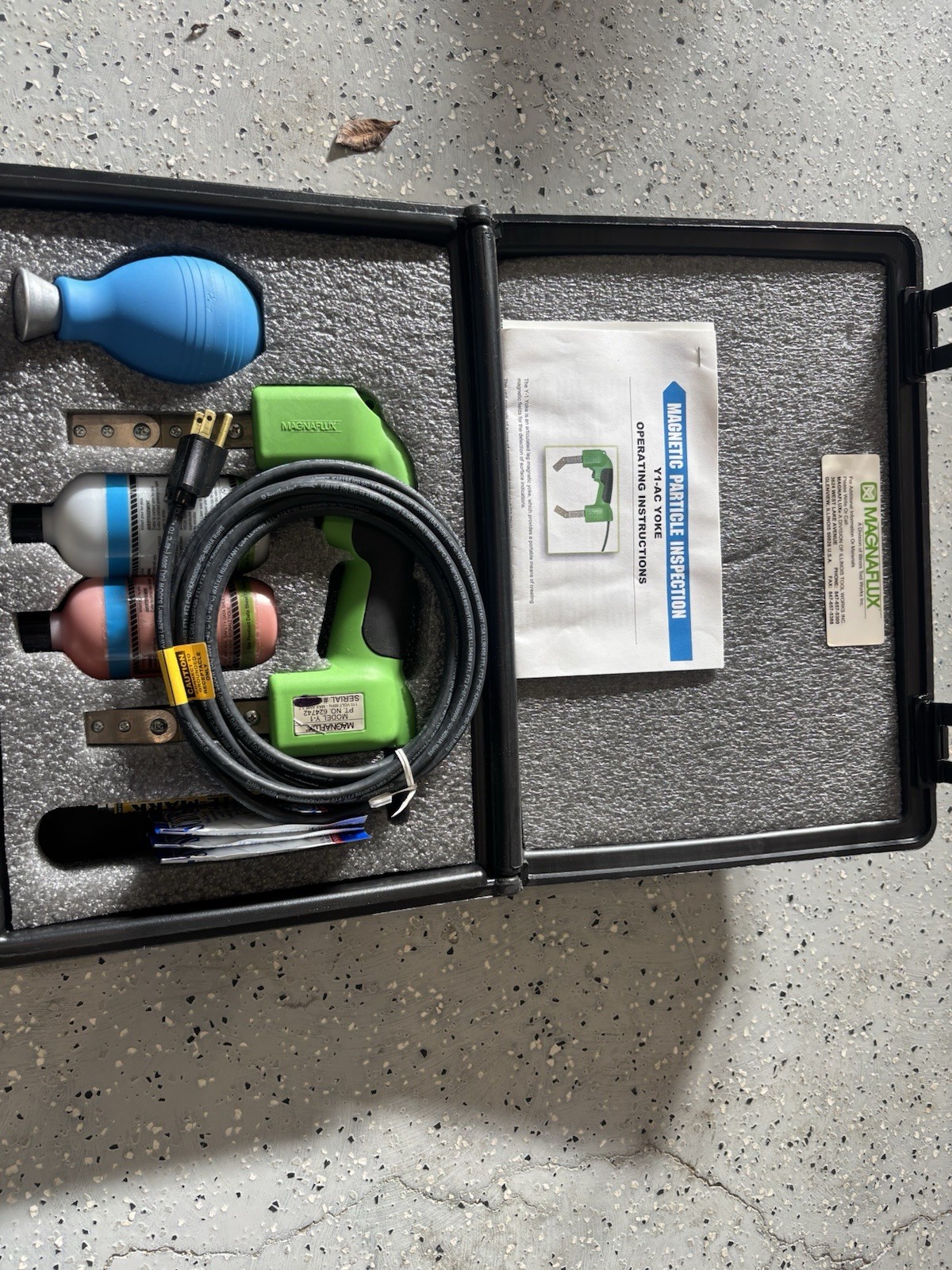 magnaflux magnetic particle inspection