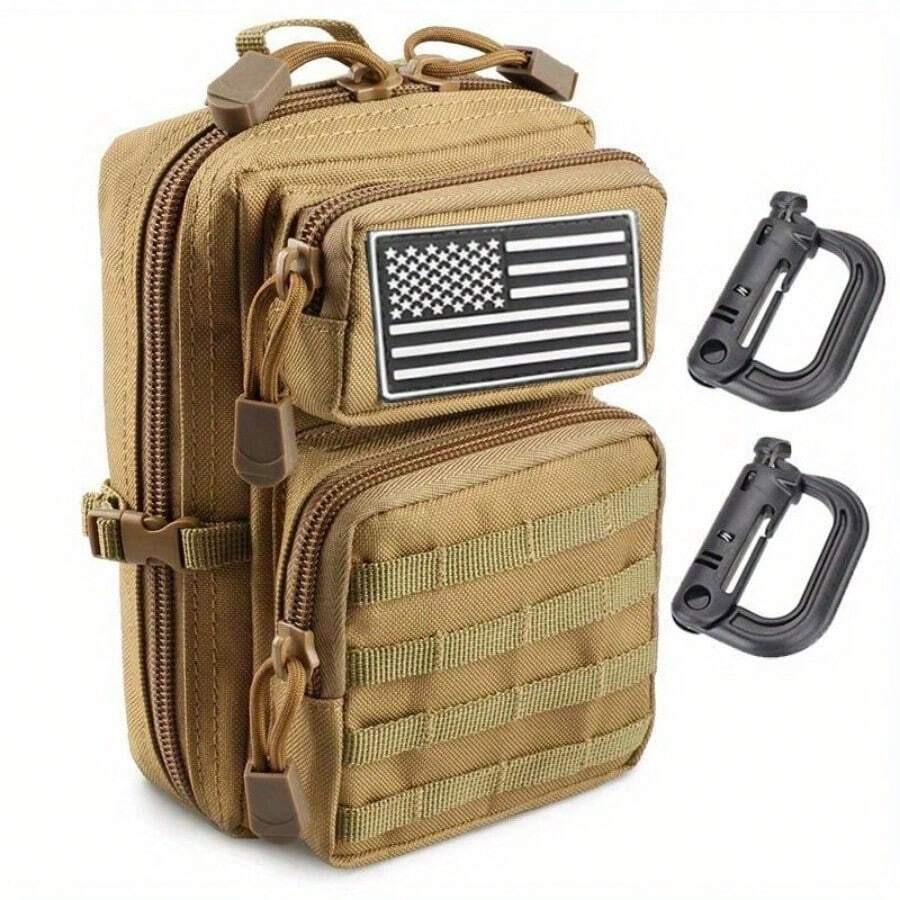 Tactical Molle Multi-purpose Small Waist Pack Adjustable Tool Organizer For