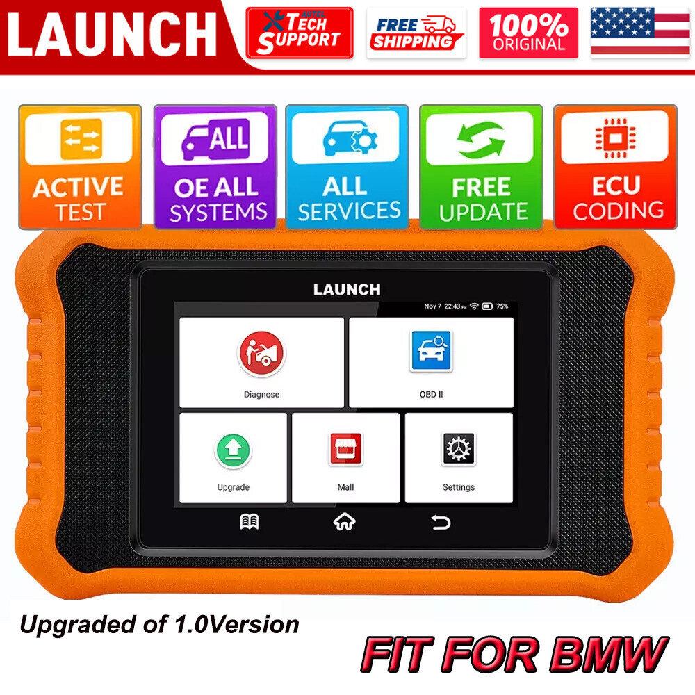 LAUNCH Elite 2.0 for BMW Bidirectional OBD2 Scanner Diagnostic Tools ECU Coding