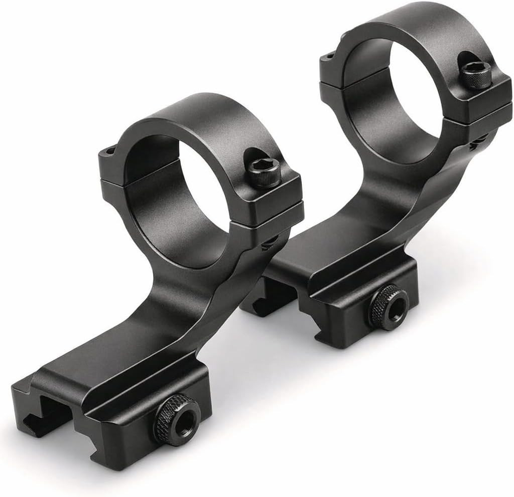 Offset Reversible 1 Inch Diameter Rifle Scope Rings 1" Scope Mount Offset Cantil
