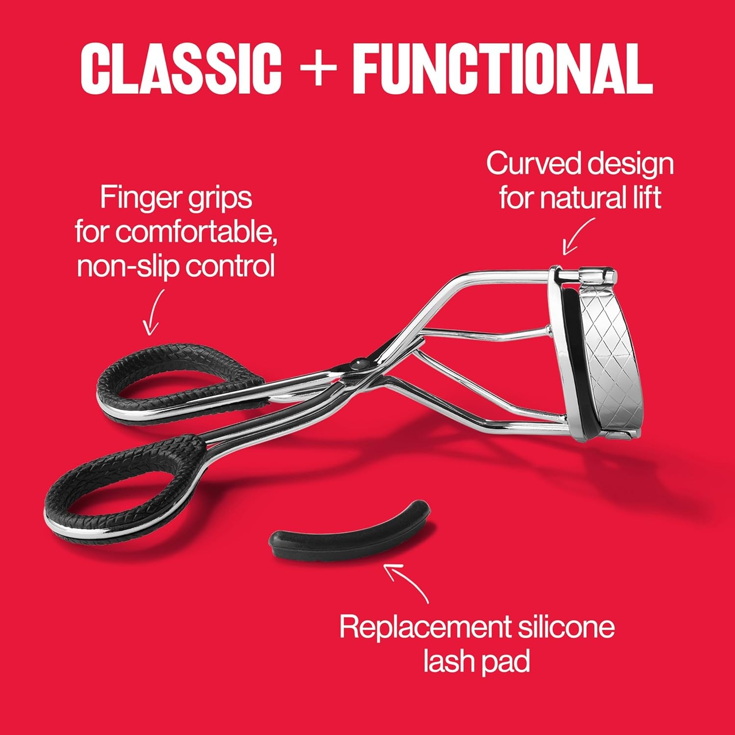 NEW! Revlon Lash Curler #04605 Dramatic Curl & Natural Curl