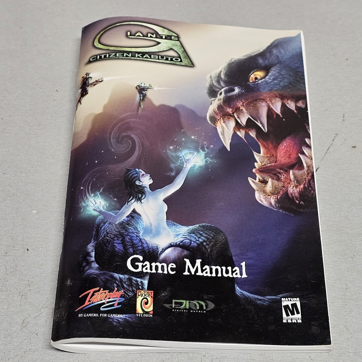 Giants Citizen Kabuto PC Game CD w Manual & Reference Card Eidos Interactive