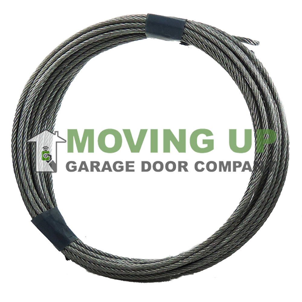 Garage Door Safety containment Cables for Extension Springs 120" (10 feet)