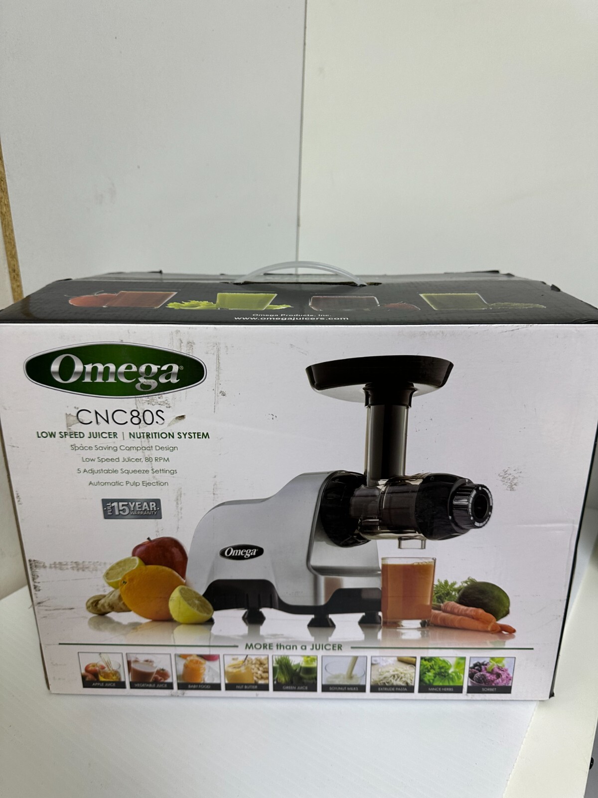 OMEGA CNC80S 200W Slow Speed Juicer