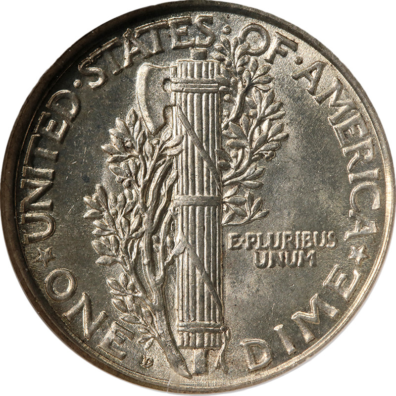 1920-D Mercury Dime BU Nice Eye Appeal Nice Luster Nice Strike