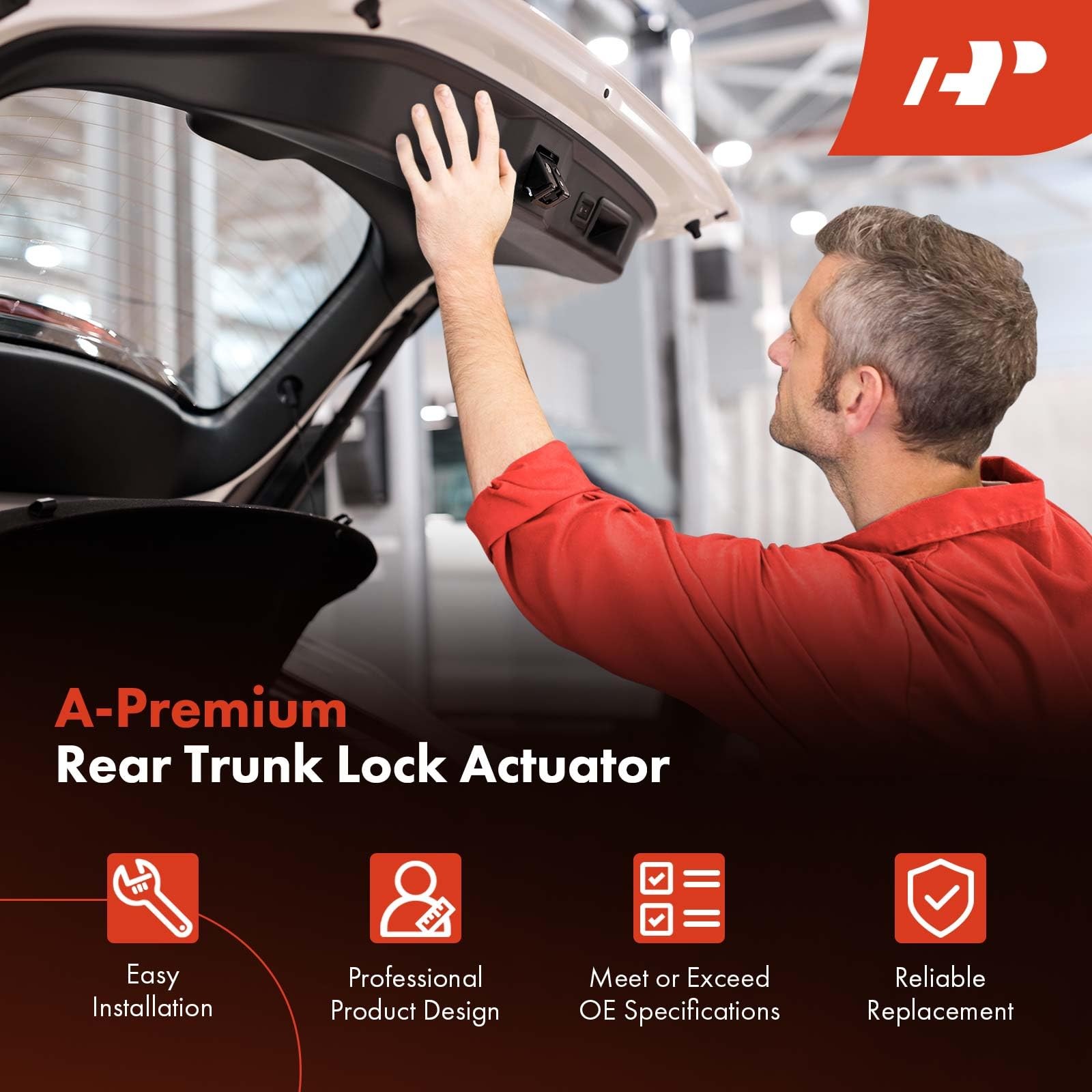 A-Premium Trunk Latch Tailgate Lock Actuator Compatible with Hyundai Santa Fe 20