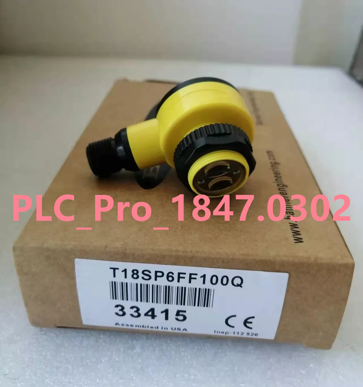1PCS New FOR BANNER T18SP6FF100Q  Photoelectric Switch  Fast delivery