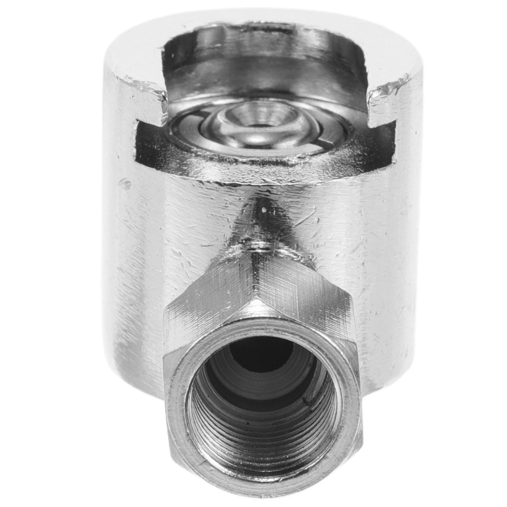 Flat Button Oil Gun Head Grease Fitting Fittings Adapter Coupler
