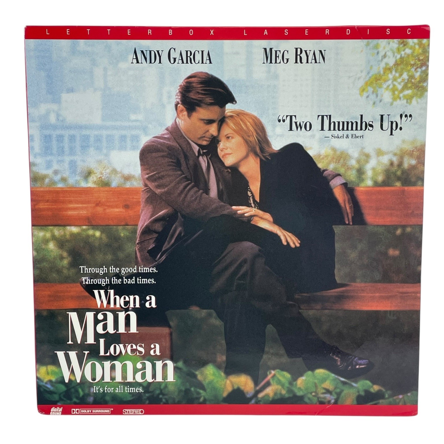 When a Man Loves a Woman LaserDisc 1994 Drama Romance Touchstone CLV