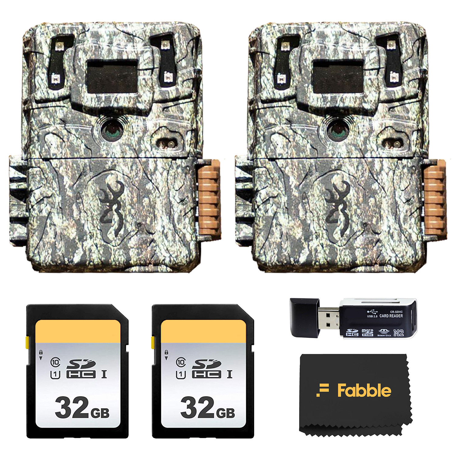 Browning Command Ops Elite 40MP Trail Camera 2-Pack Bundle