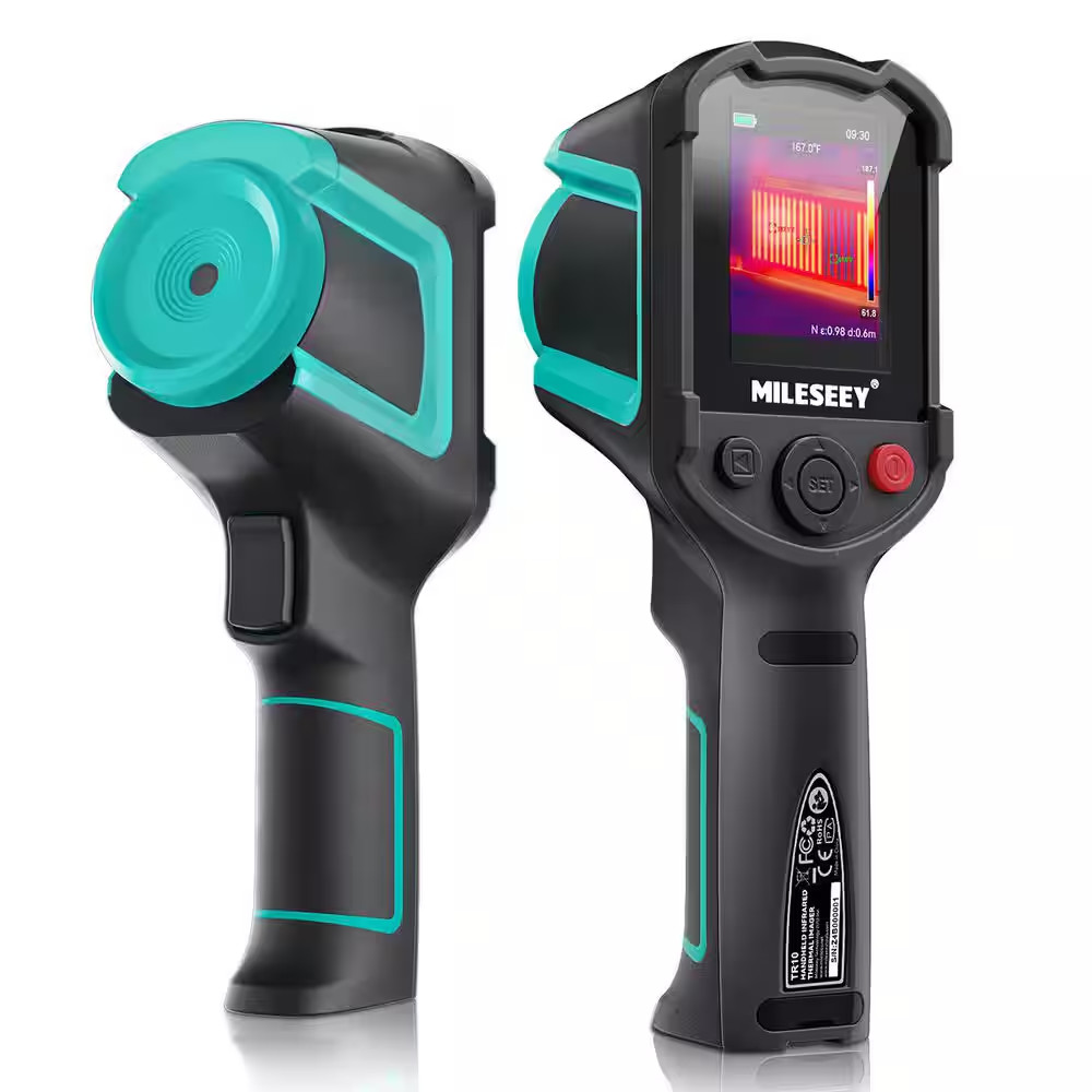 TR10 Infrared Thermal Imaging Camera, Hot/Cold Tracking, -4°F to 1022°F, Mainten