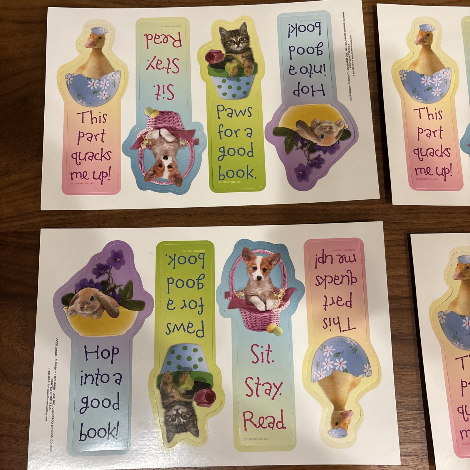 Current Catalog Easter Bookmarks - 16 total