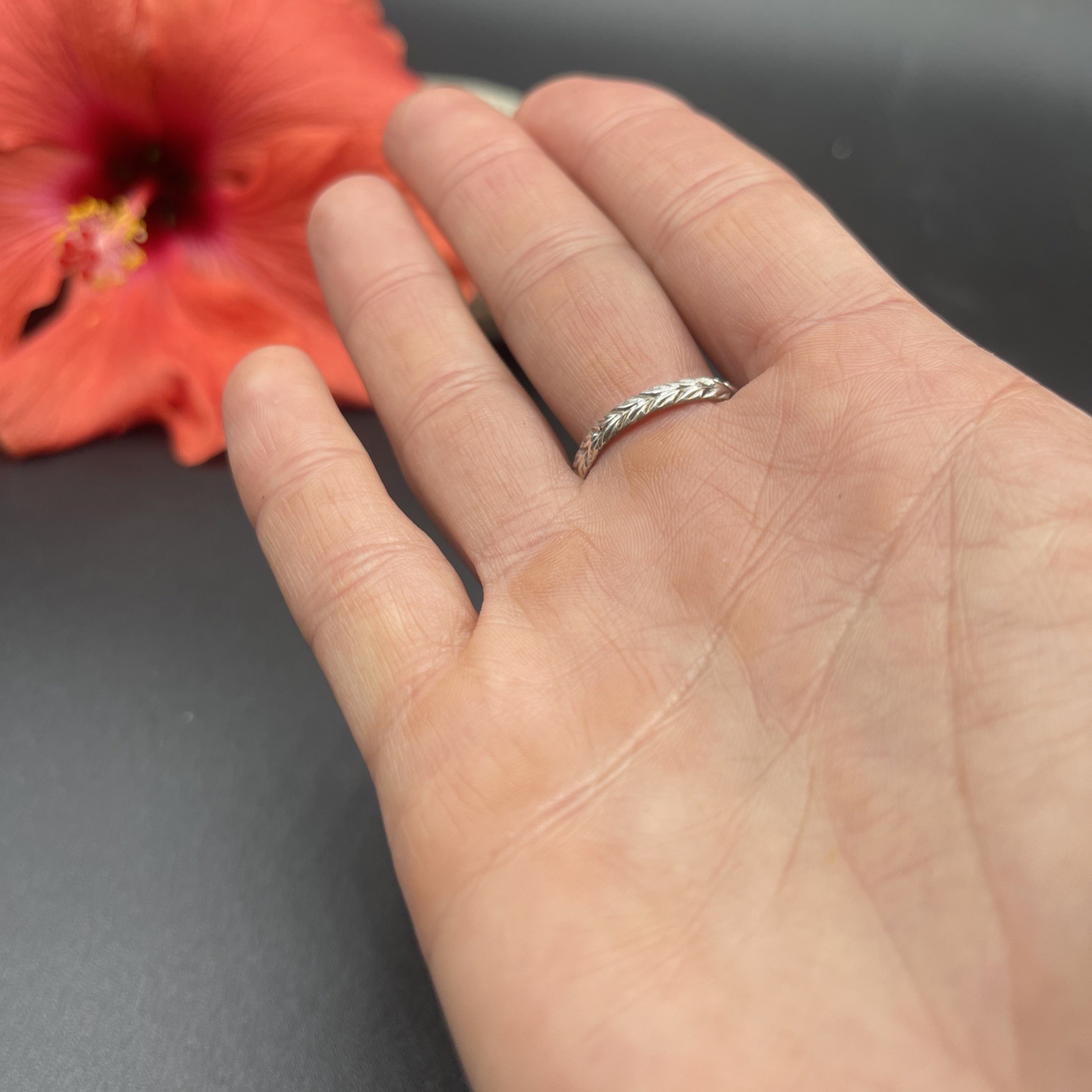 Stunning Unique Handmade 925 Sterling Silver Stackable Band Ring #B104