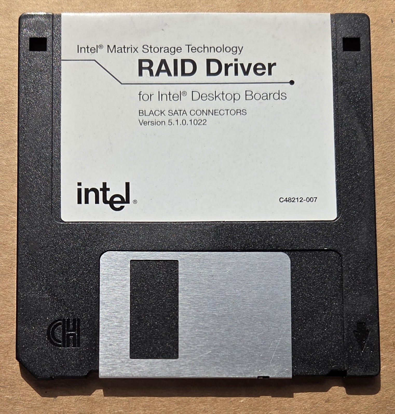 Intel Matrix Storage RAID/AHCI Driver Floppy Disk 5.1.0.1022 for Intel Desktop