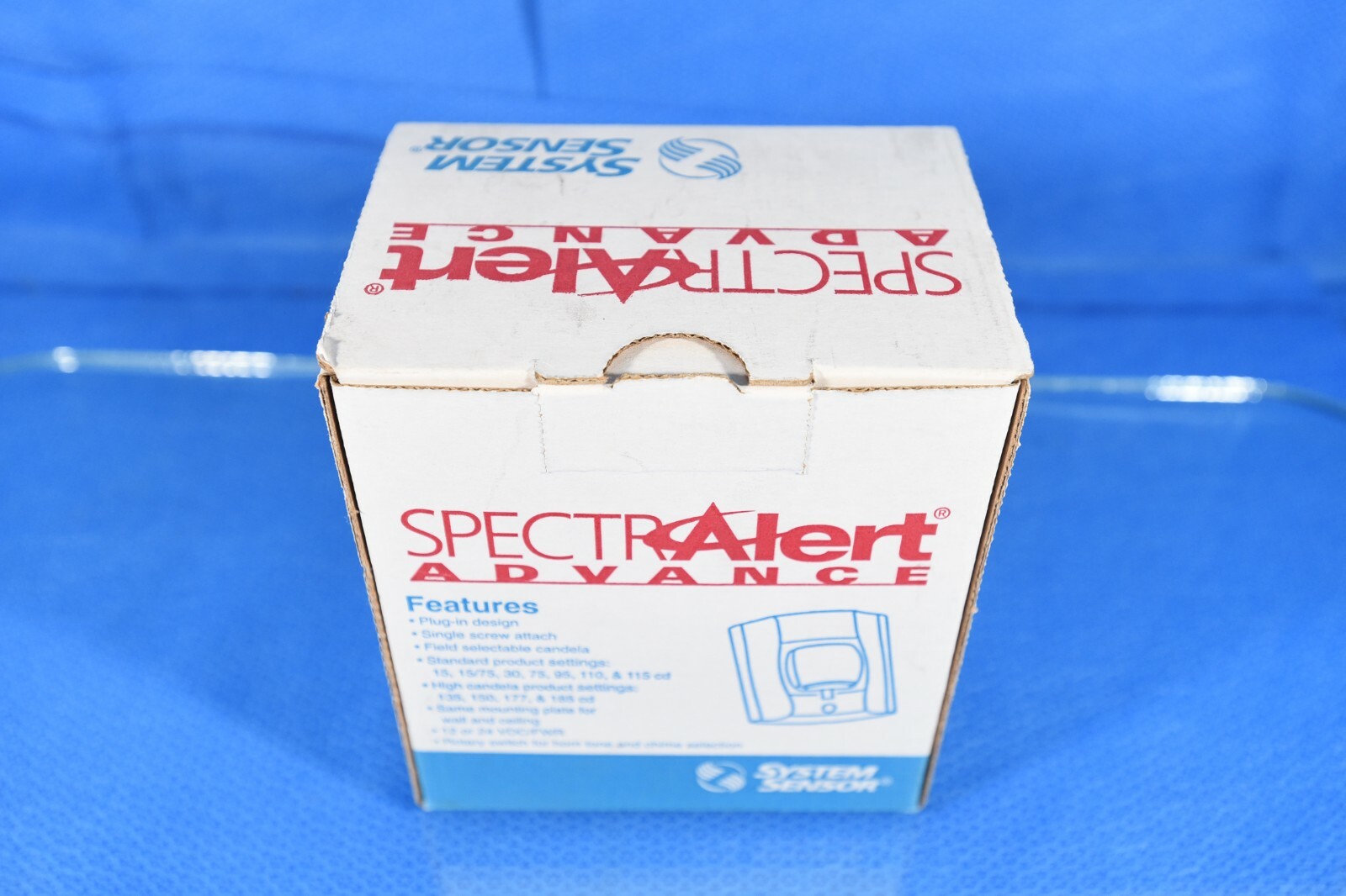 Spectra Alert Advance P4R Horn/Strobe 4W STD CD Red