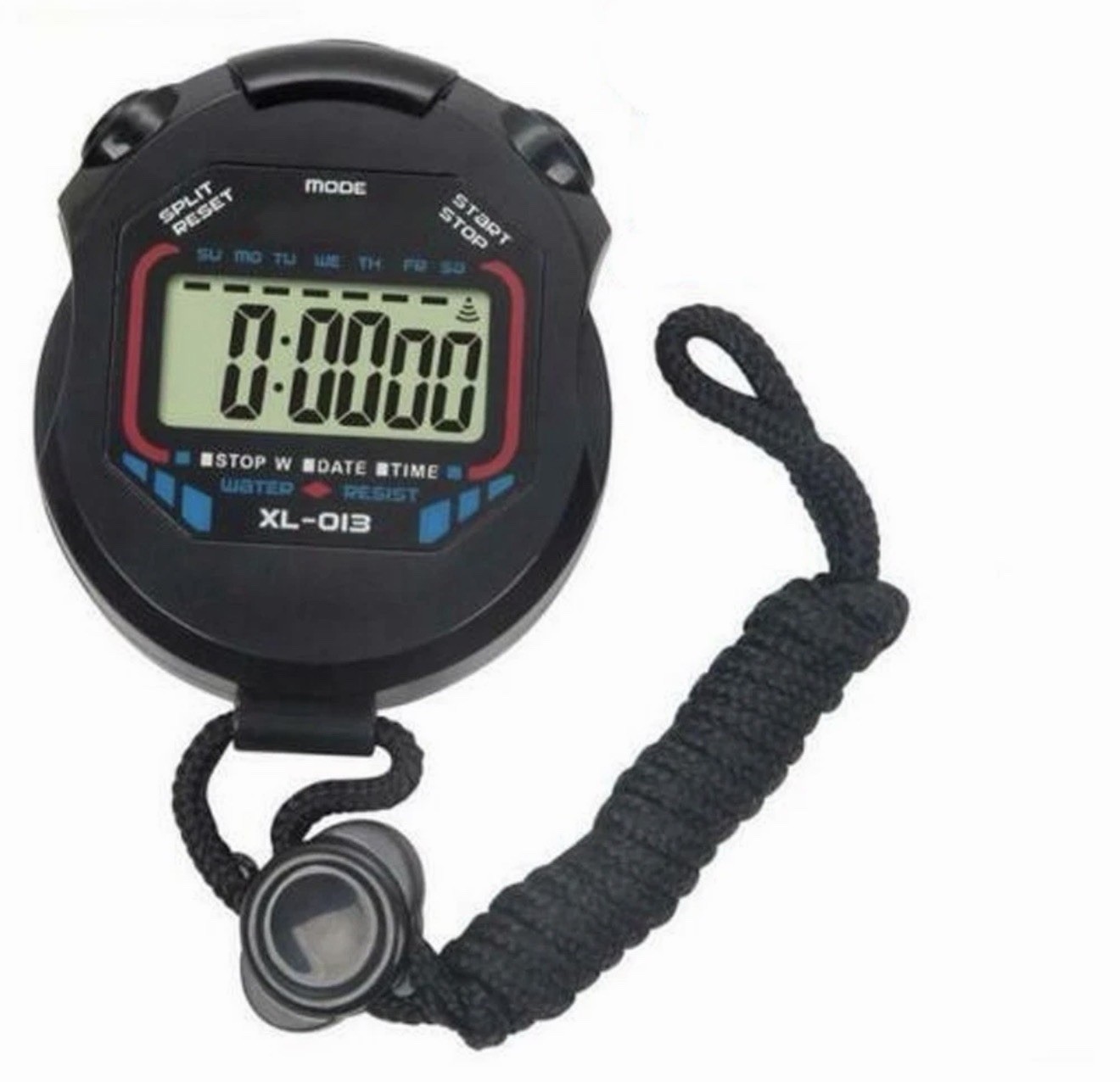 Digital Stopwatch, Black