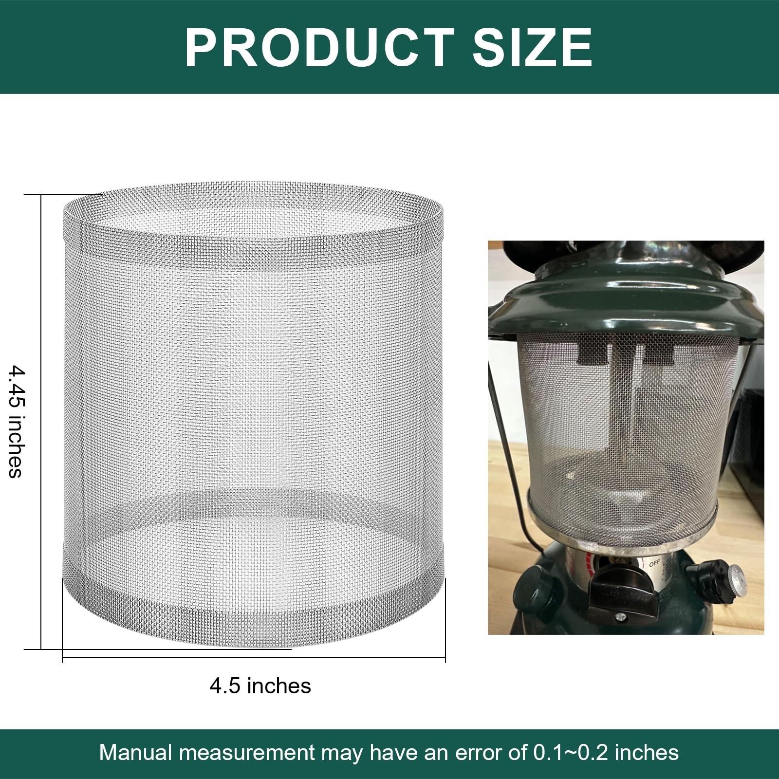 Magluv Lantern Globe for Coleman 288 Globe, One Size, ‎gray
