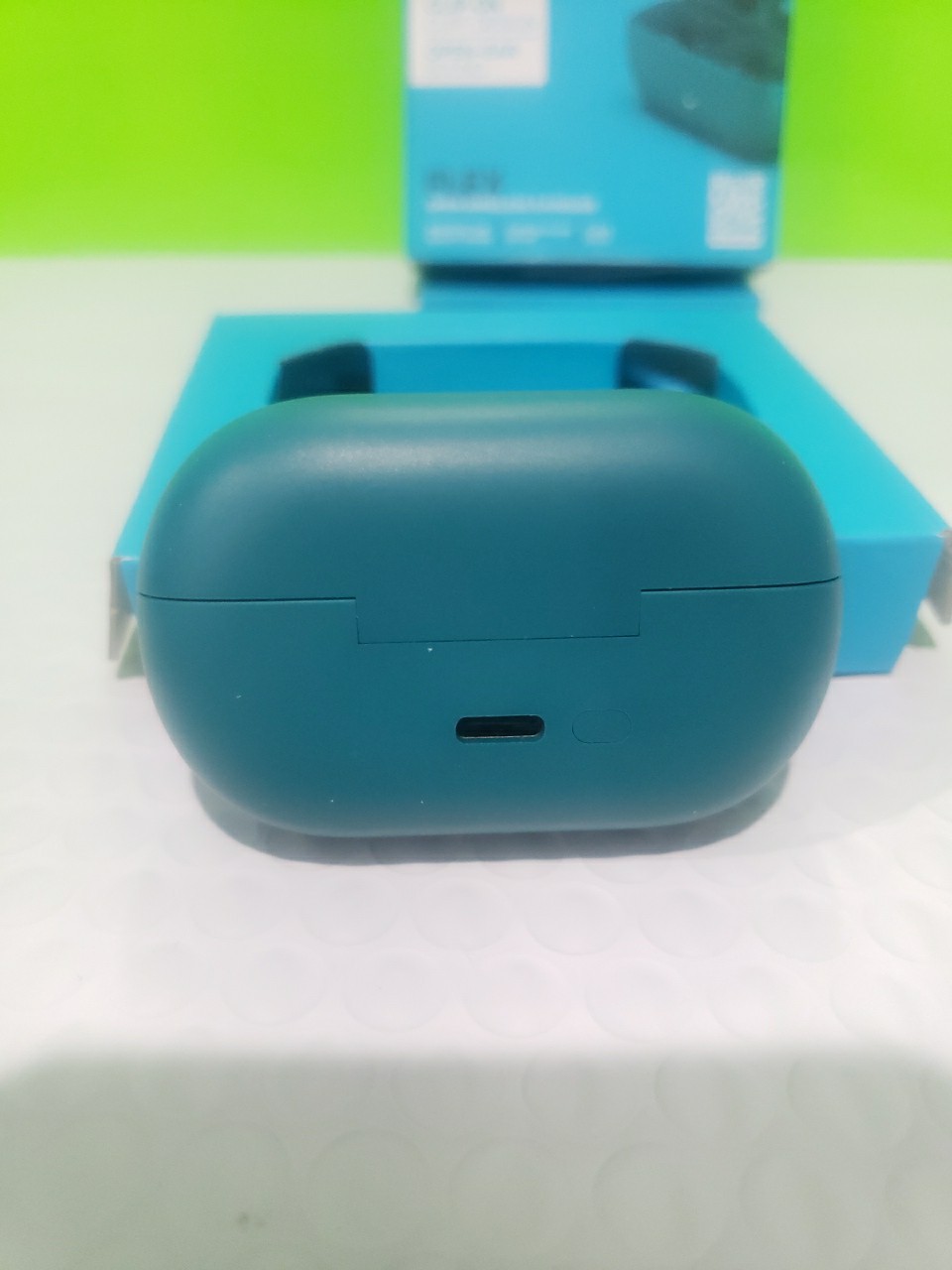 JLab Flex Open Earbuds Clip-on Cuff Design Wireless Bluetooth Multipoint - Teal