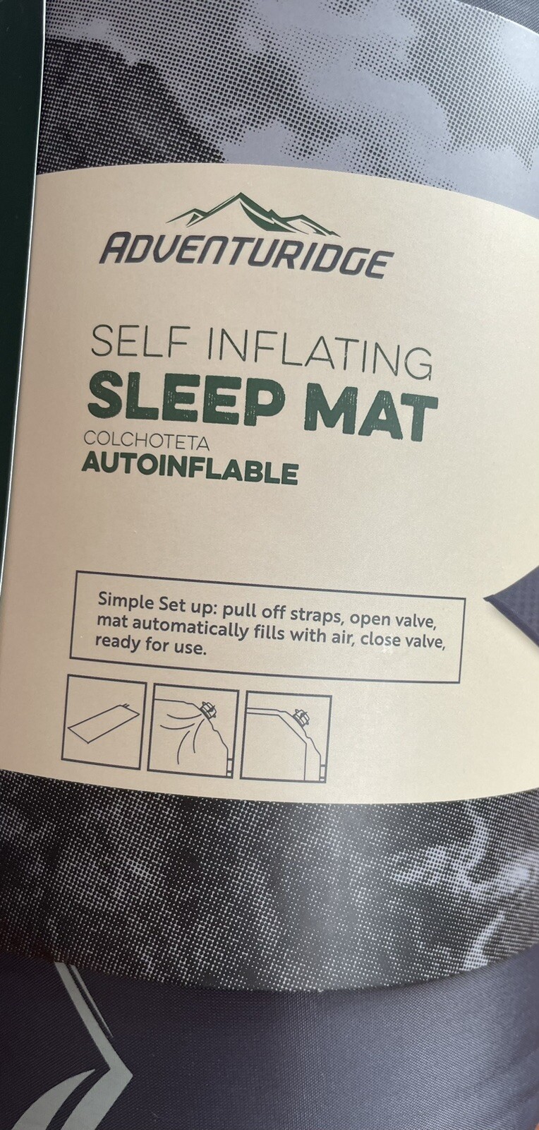 Adventuridge Self Inflating Camping Backpacking Sleep Mat Pad
