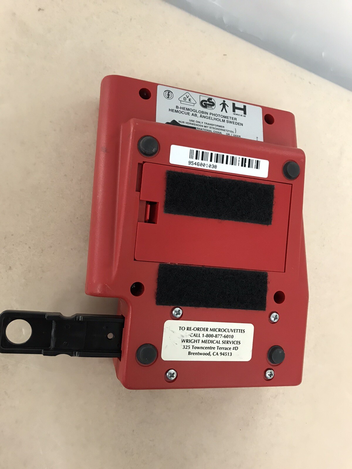 HemoCue B-Hemoglobin Photometer System Blood Glucose Analyzer Lab
