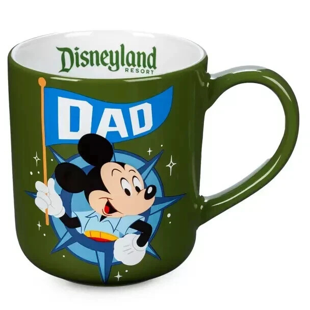 Disney Parks Exclusive Disneyland Resorts Mug Cup DAD MOM GRANDPA New Great Gift