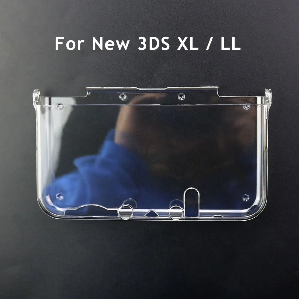For New 2015 Nintendo 3DS XL/LL Clear Crystal Hard Shell Protective Case Cover