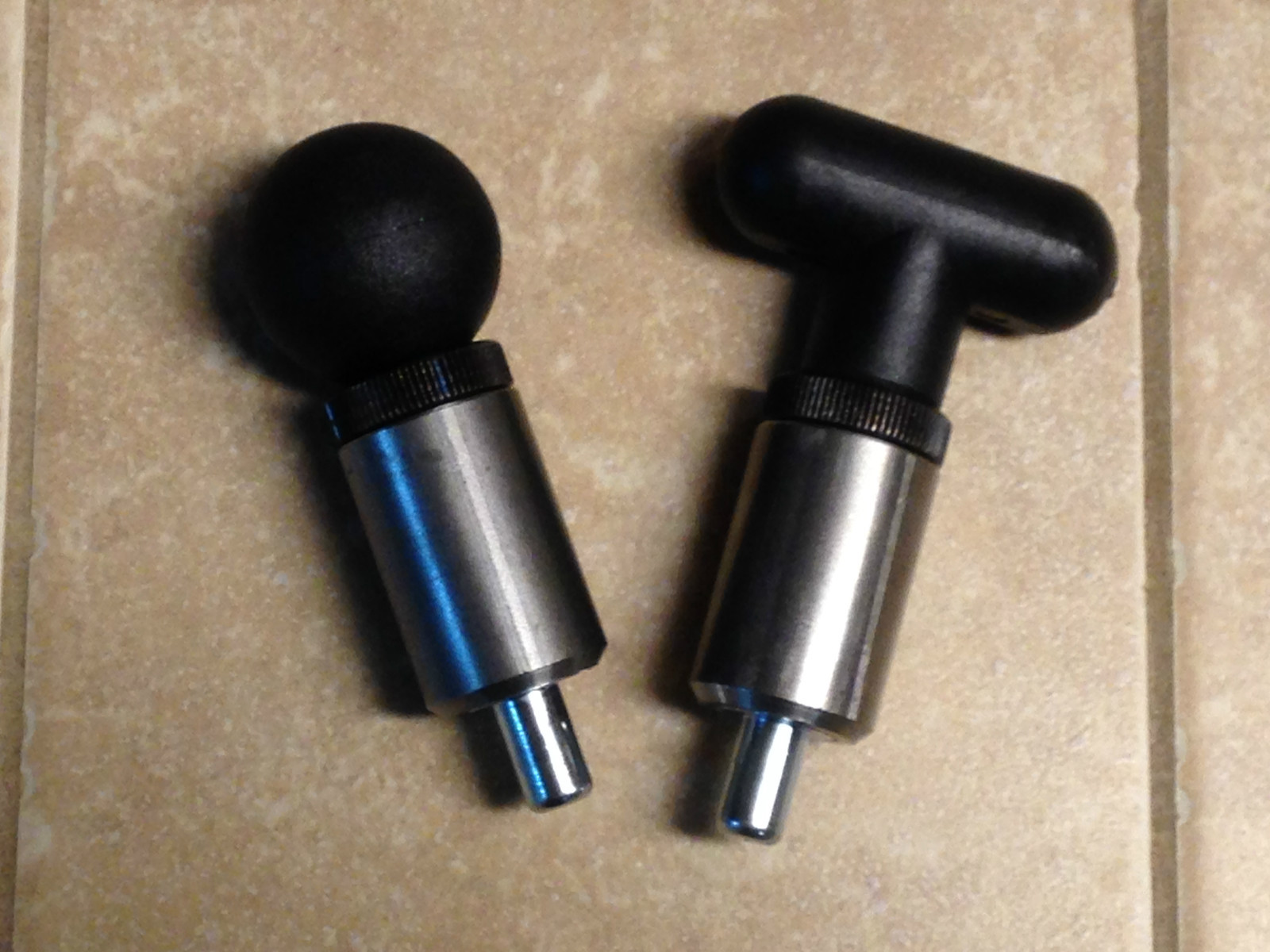3/8" POP PINS SPRING LOADED T OR BALL HANDLE