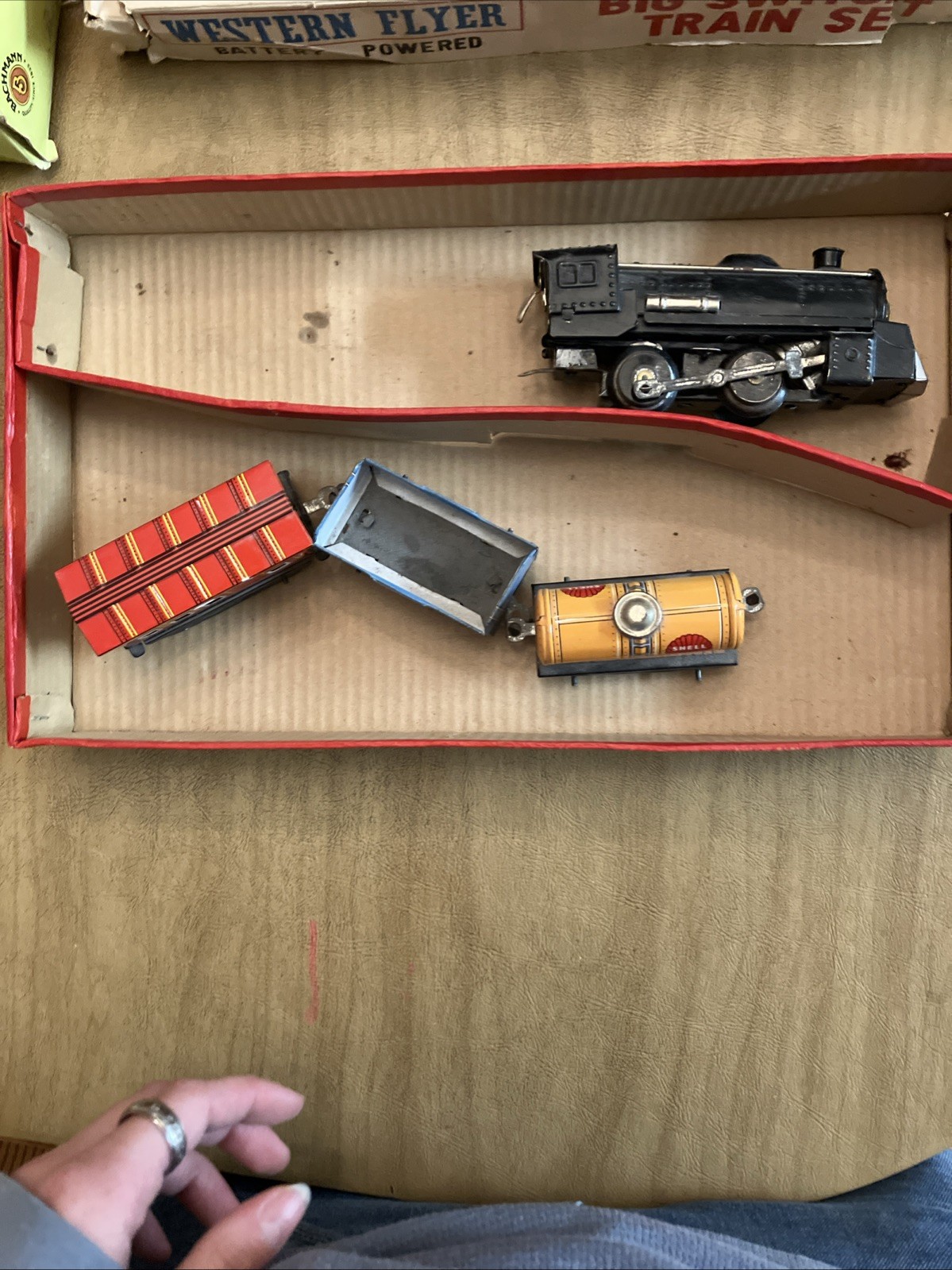 Train boxs (All missing items) (Comes As Is)