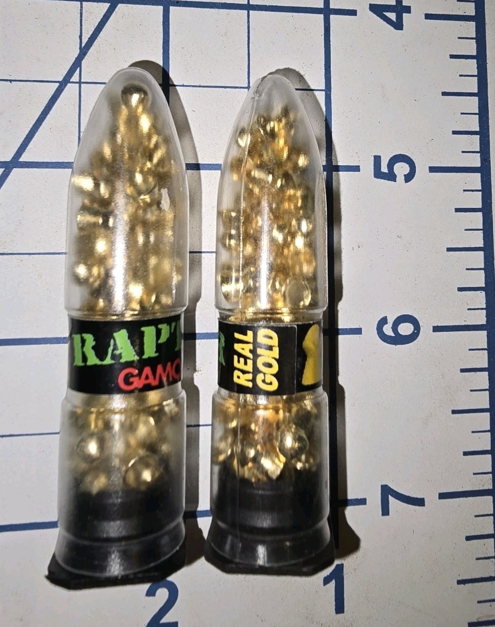 Gamo~ Raptor Power Pellets Supersonic PBA-18k Gold, 25% Faster,.177cal. 100 Ct.