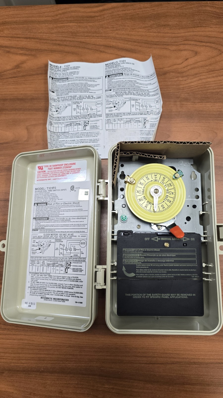 Intermatic T104P3  Pool Spa Timer