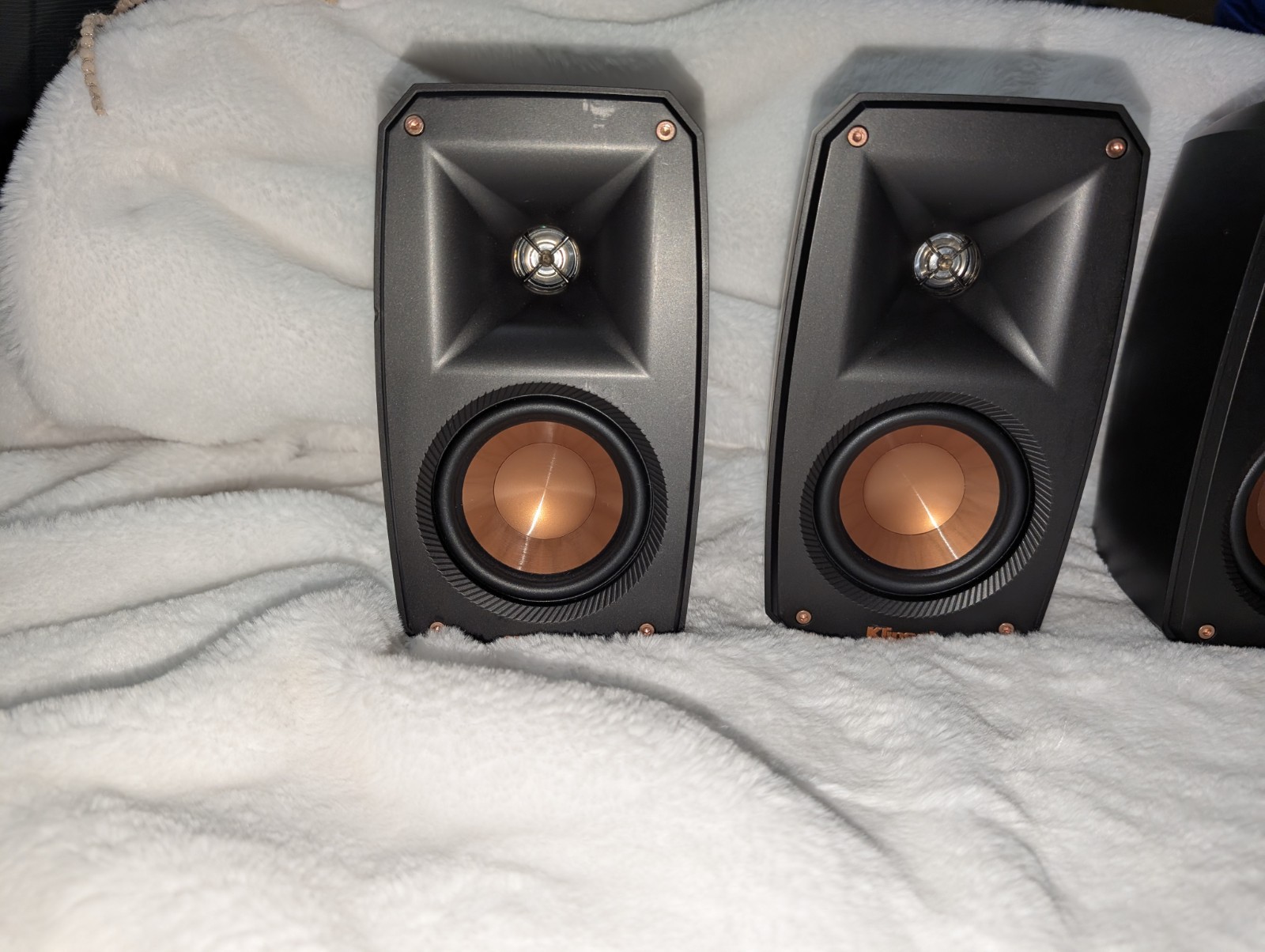 Klipsch 50W 8 OHMS Reference Theatre Satellite Speakers tested working 1pc