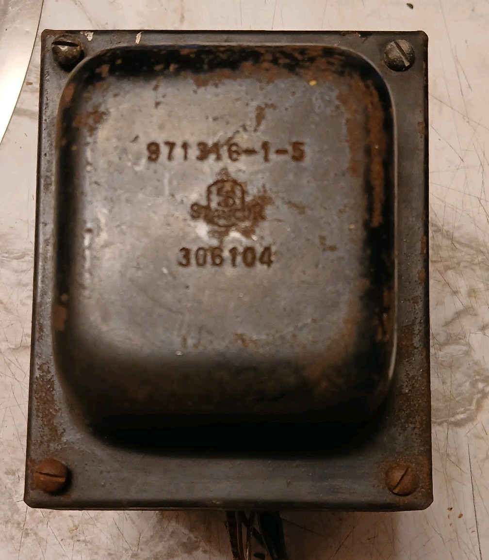 VTG Stancor Tube Amp Power Transformer Big 11lb 9 Leads/ Thermal Pair HiFi Radio