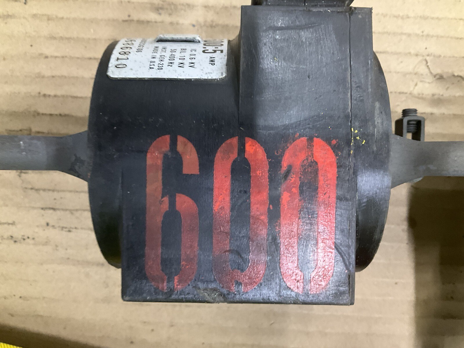 GE Type JCT-0 Current Transformer 600:5 Ratio 750 x 23G106 Multiples Available