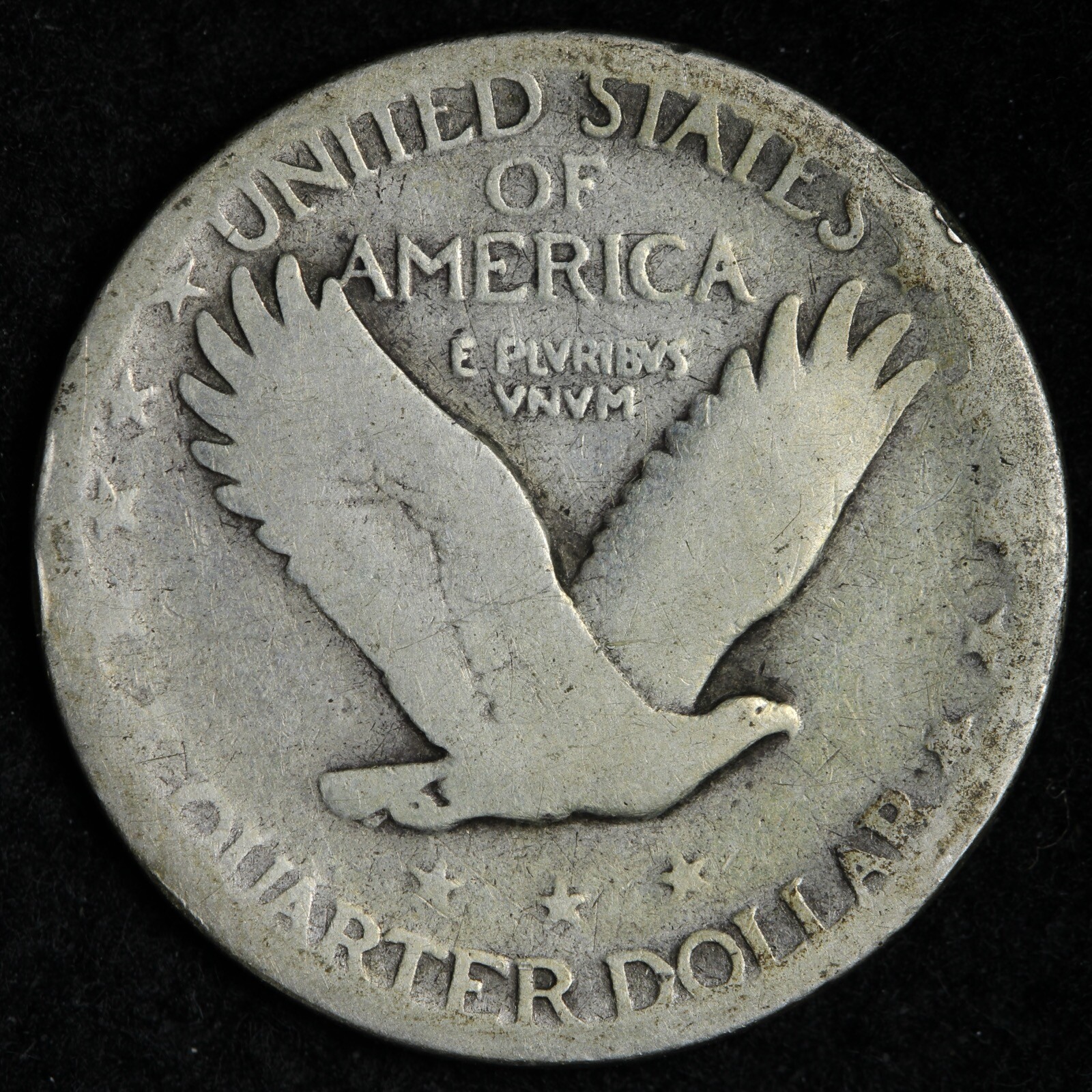 1930-S Standing Liberty Silver Quarter E634 ZM