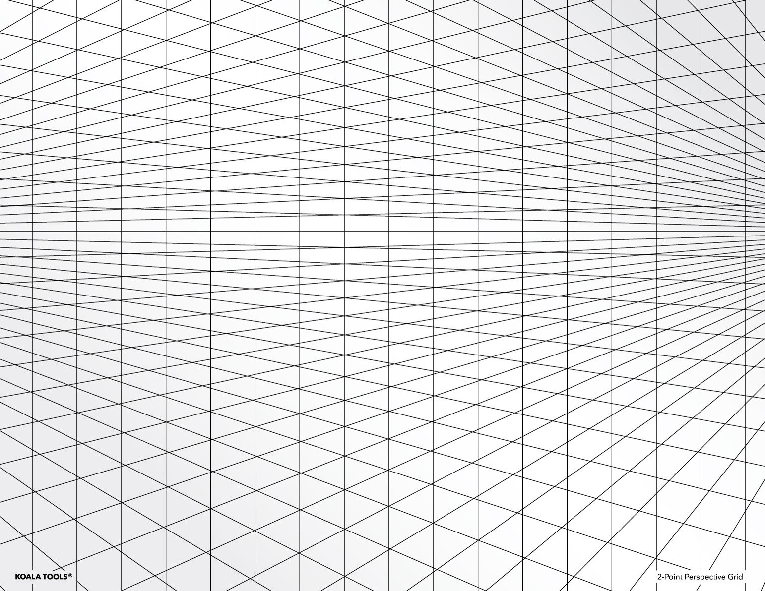 Perspective Grid Transparency Sheets 8.5 x 11 Set