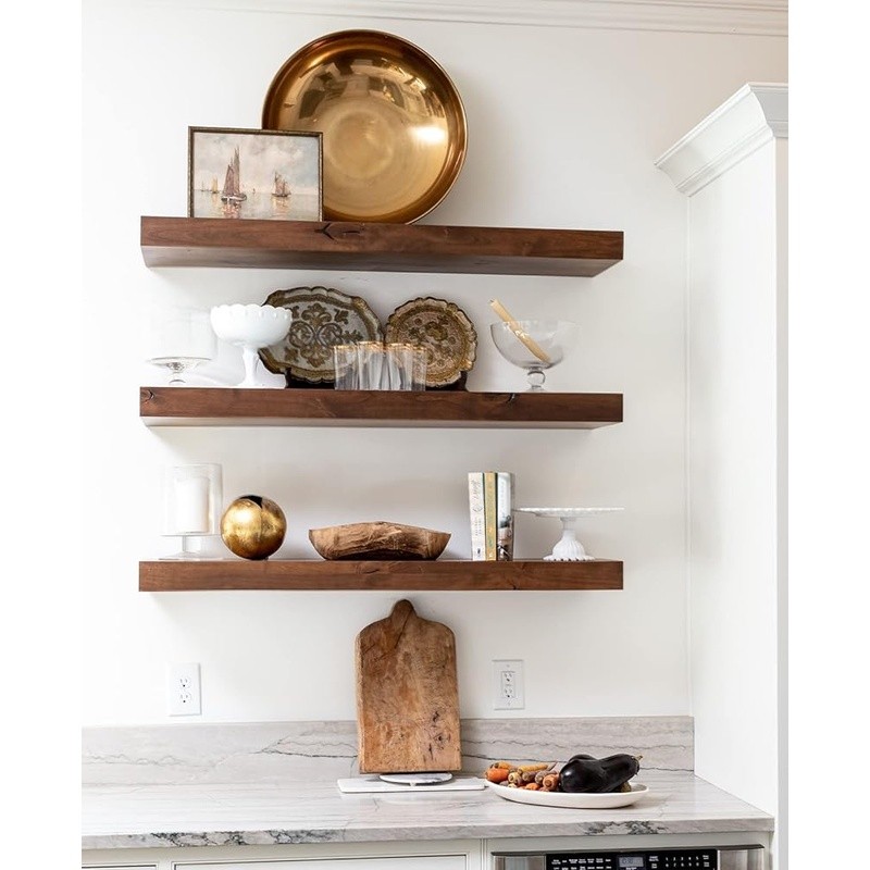 32 Pack Floating Shelf Bracket Concealed Support Heavy Duty 110lb Capacity New
