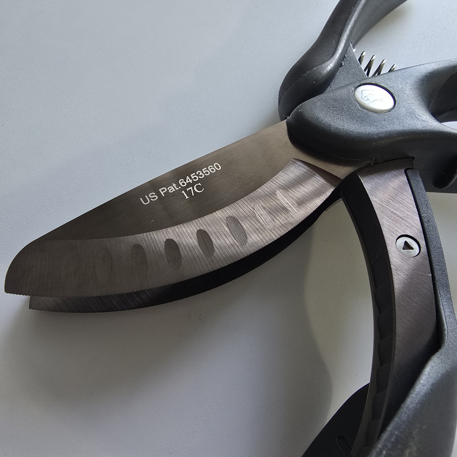 Pampered Chef Salad Chopper SCISSORS #2582 DOUBLE BLADE Herb Cutting Shears