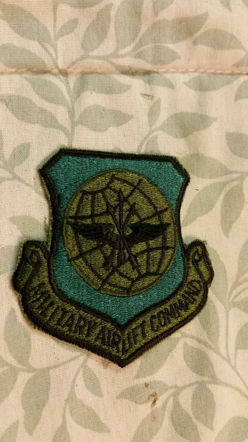 Embroidered Military Patch USAF Air Force Military Airlift Command NEW