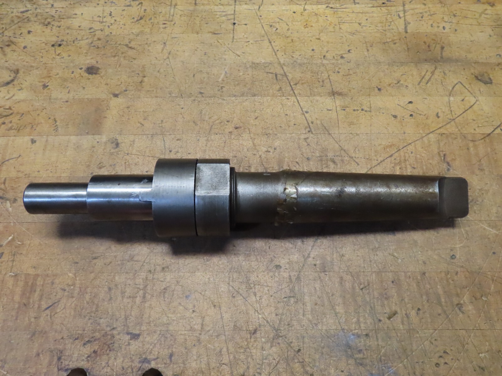 Peerless #10 shell reamer arbor 5mt shank ***MODIFIED DIAMETER ARBOR***