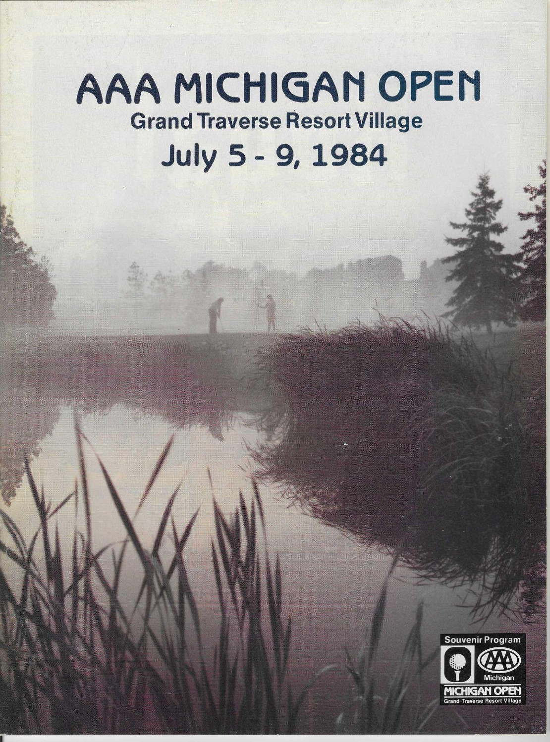 AAA Michigan Open Grand Traverse Resort Village 1984 Golf Program Booklet