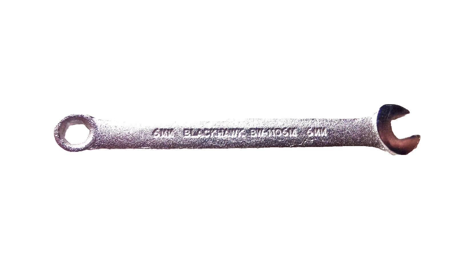 BW-1106M Blackhawk™ 6mm Metric Satin Chrome Combination Wrenches *USA*