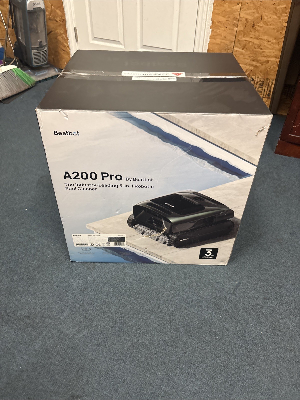 NEW BEATBOT A200 PRO 5 IN 1 ROBOTIC POOL CLEANER PRCFDS02G