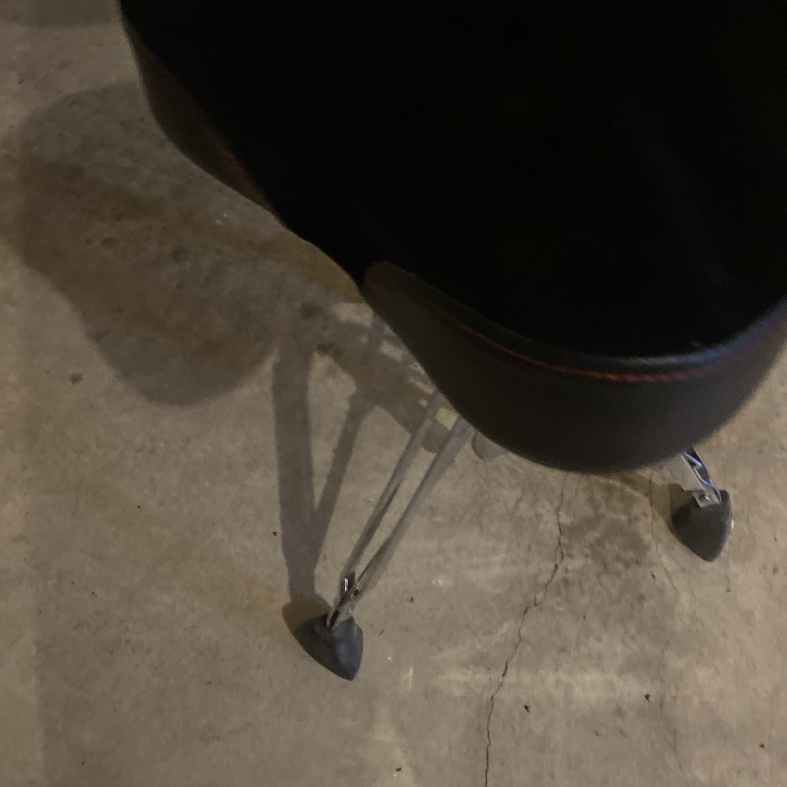 Gibraltar 9608MB Moto Style Drum Throne with Backrest - EUC