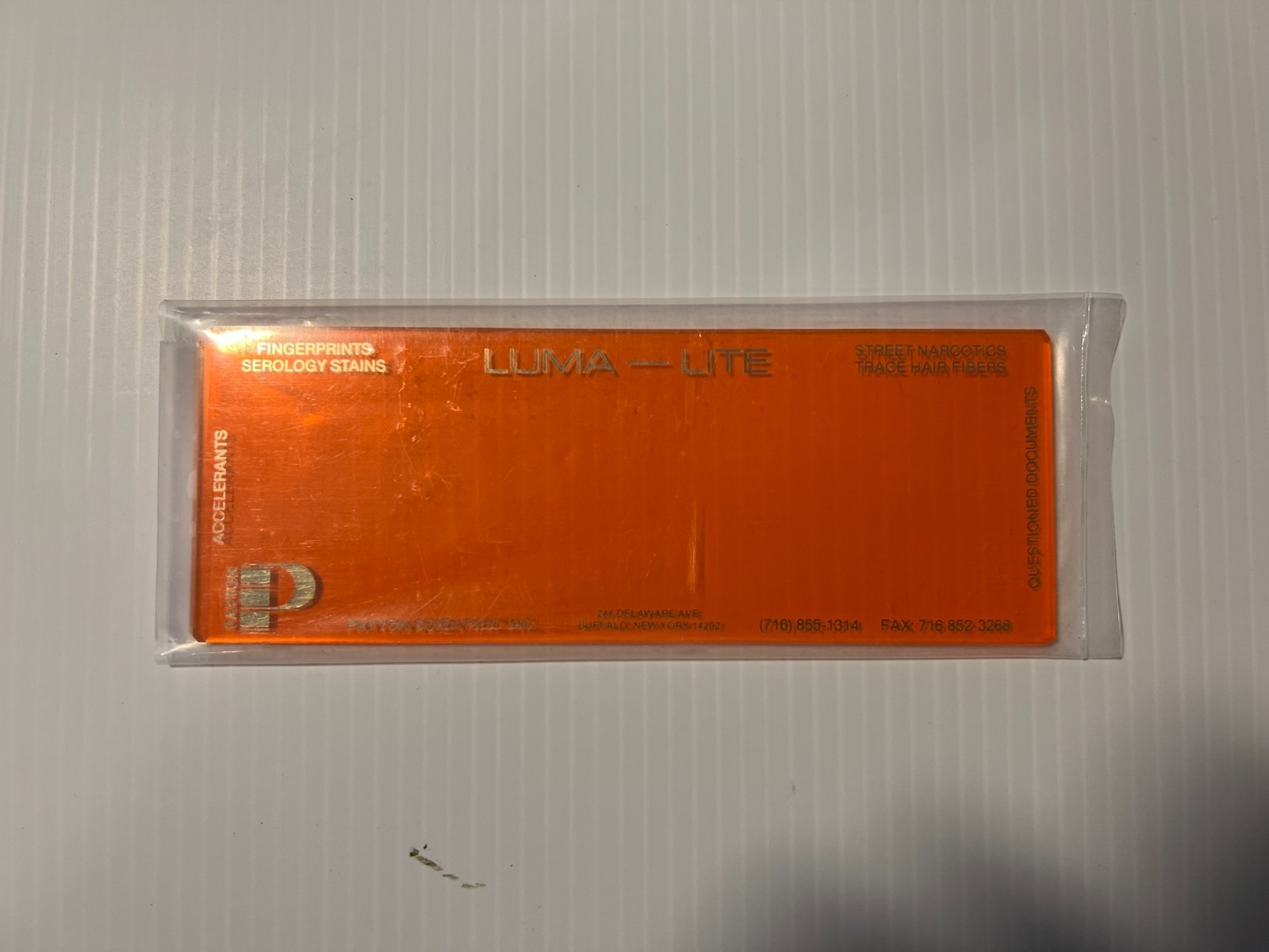 Luma-Lite 2000A Forensic Light - Comes with case and accessories